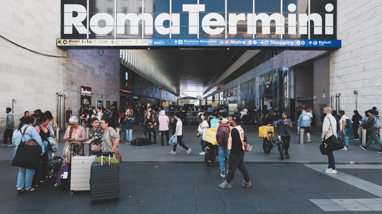 Roma Termini train stations