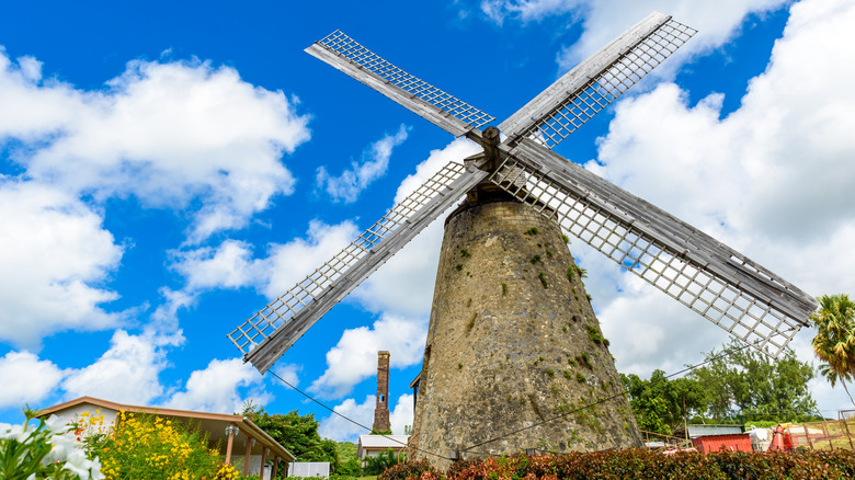 Sugar mill on Barbados