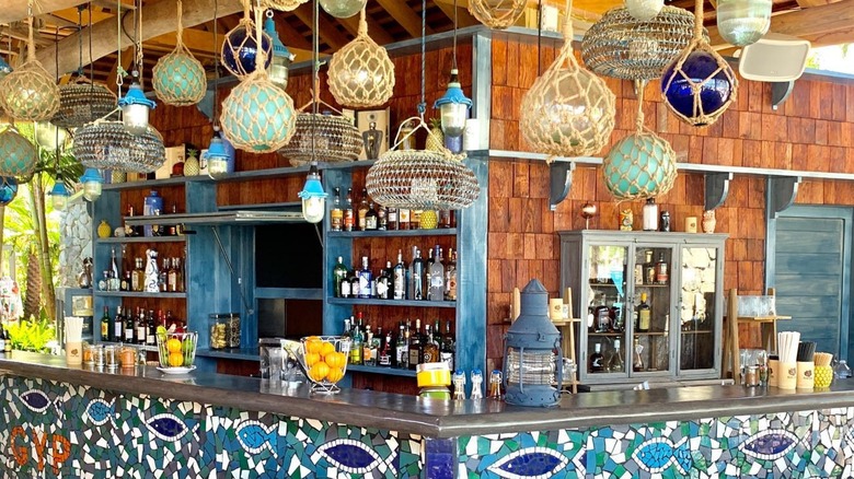 Gypsea Beach Club restaurant in St. Jeans, St. Barts