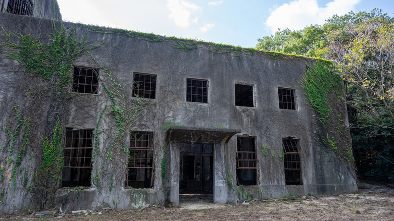 Abandoned chemical factory in Okunoshima