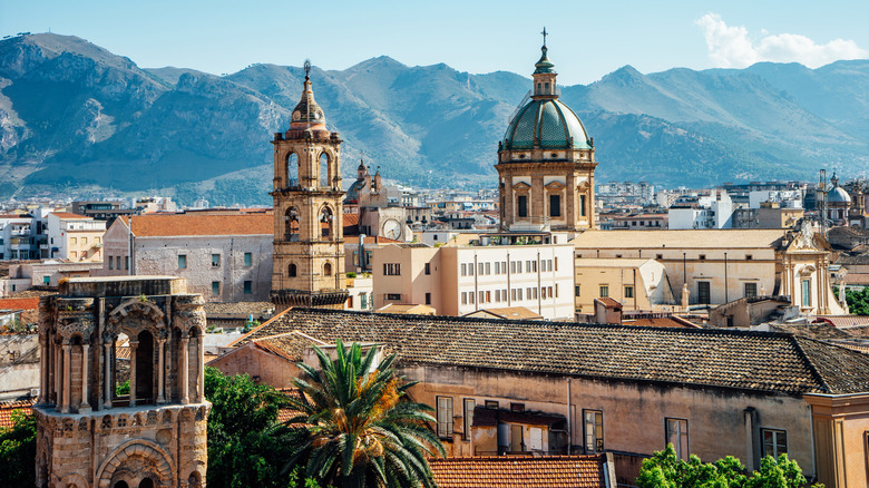 View of Palermo, Sicily, Italy