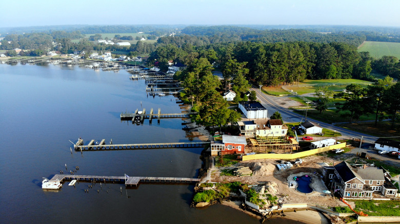 Birdseye view of Millsboro, Delaware