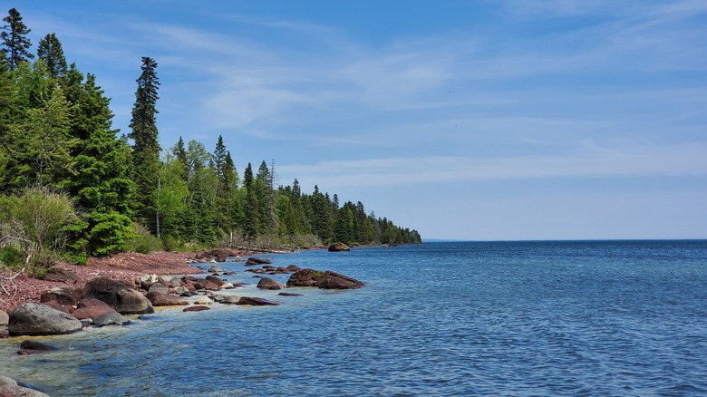 Lake Michigan coastline