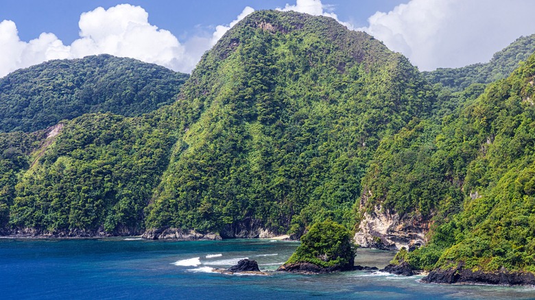 American Samoa coast