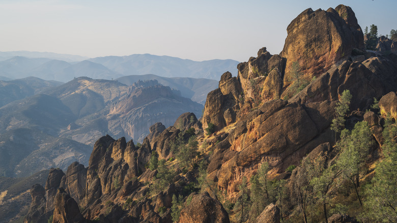 Mountains at sunset