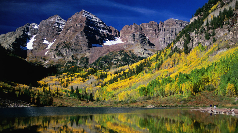 Mountains in fall