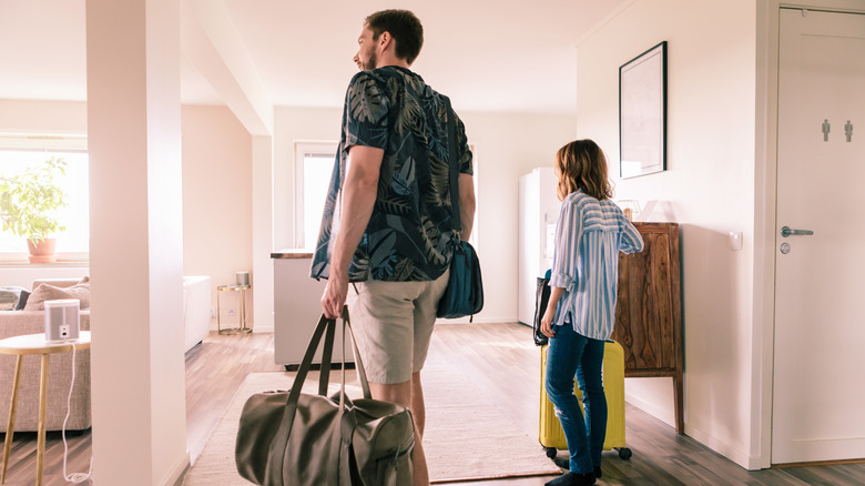 Guests with luggage