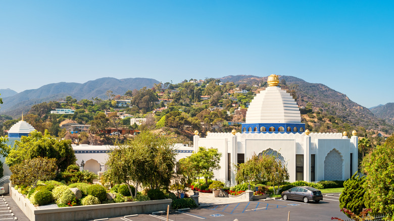 Main temple at the Self-Realization Fellowship Lake Shrine