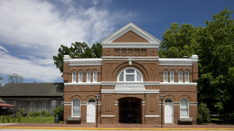 Historic Opera House in New Harmony, Indiana