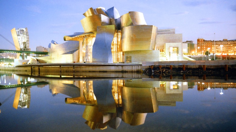 Guggenheim museum in Bilbao, Spain