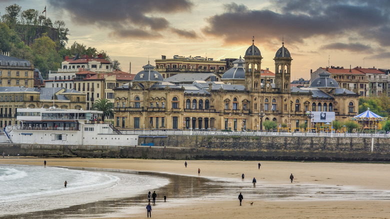 La Concha beach in San Sebastián