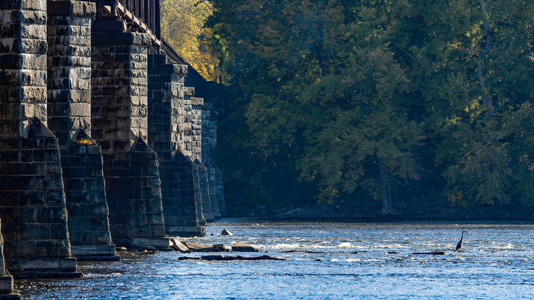 Railroad bridge over the Connecticut River