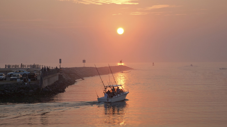 Heading out for a day on the ocean