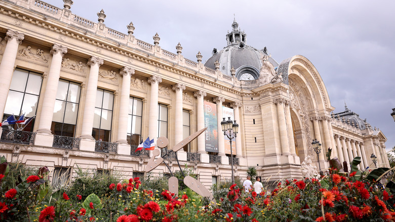 The exterior of the Petit Palais in Paris