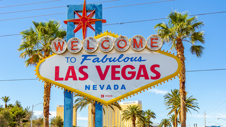 Welcome To Fabulous Las Vegas Nevada sign