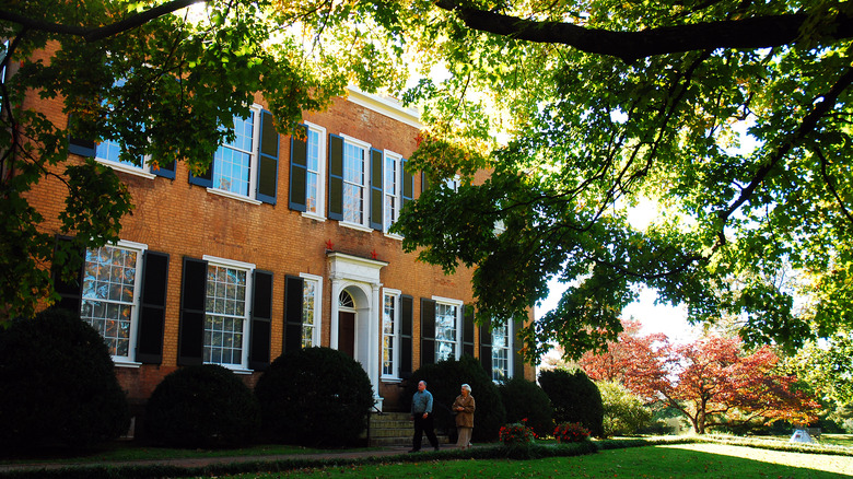 Sunny day at Federal Hill Mansion Bardstown