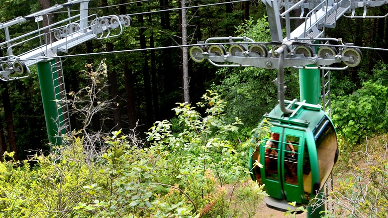 SkyTrail gondola at Trees of Mystery in Northern California