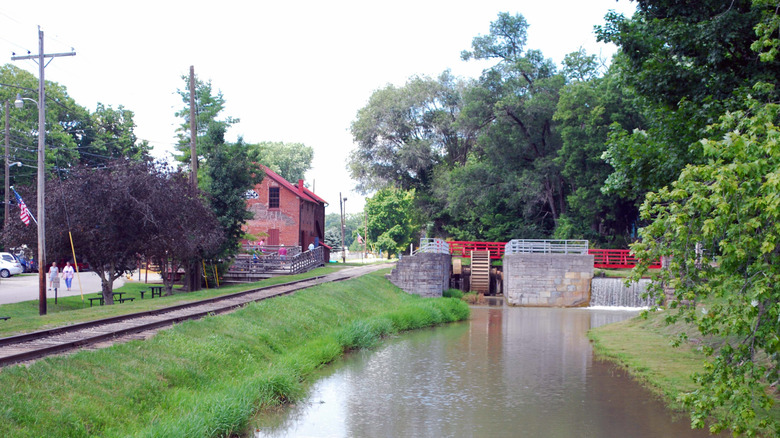 Whitewater Canal in Metamora, Indiana