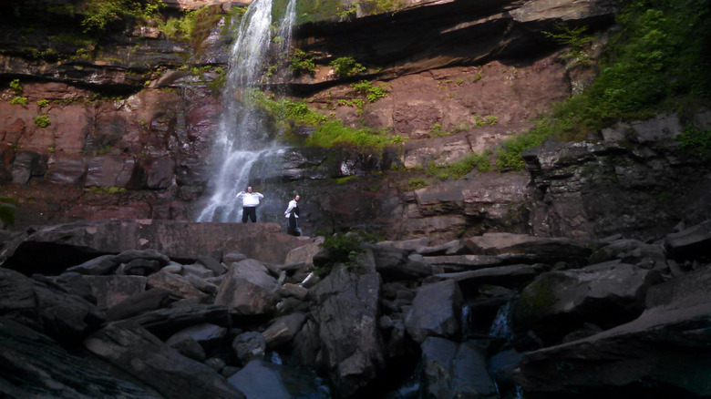 Kaaterskill Falls in the Catskills.