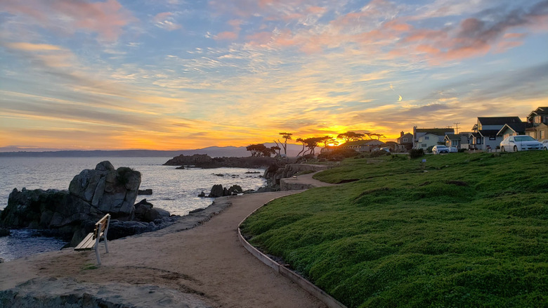 Lovers Point at sunrise