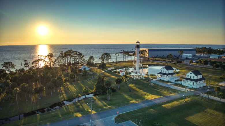 An aerial view of Port St. Joe