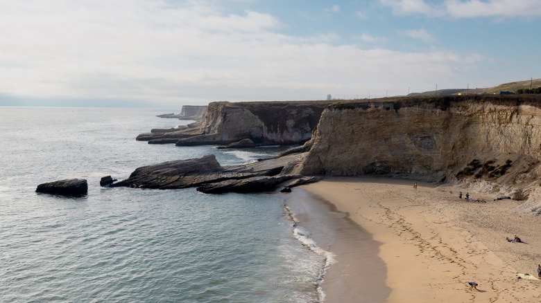 Aerial view of Panther Beach