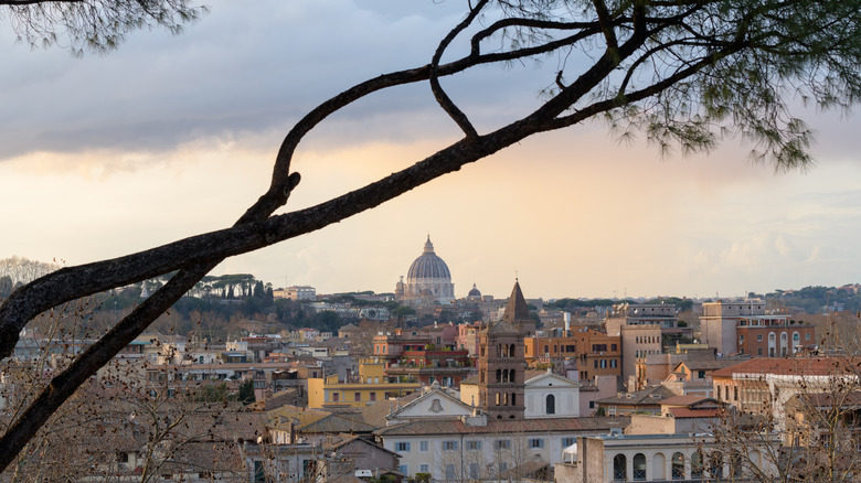 View of St. Paul's, Aventine Hill