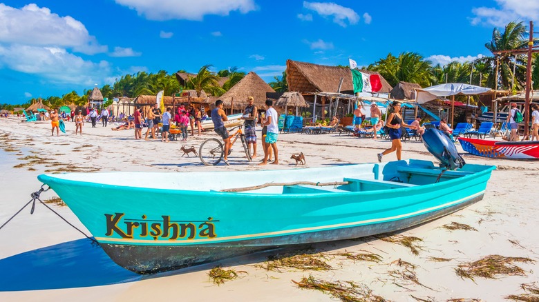 Boat on the beach