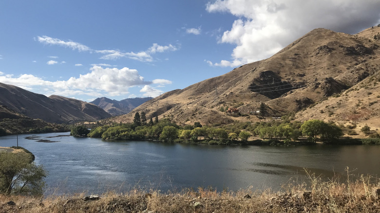 Scenic section of the Weiser River Trail