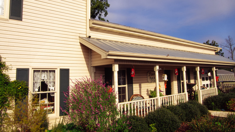 Exterior of a quaint local store in Greenwood, South Carolina