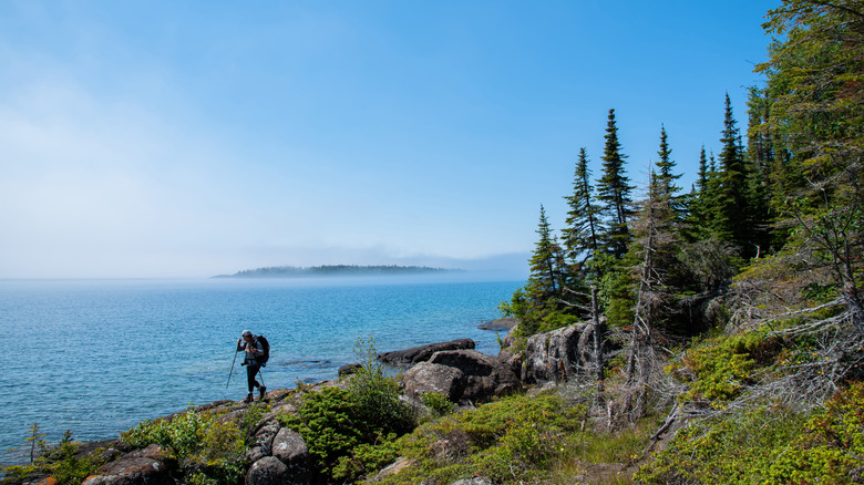 Hiking Isle Royale National Park