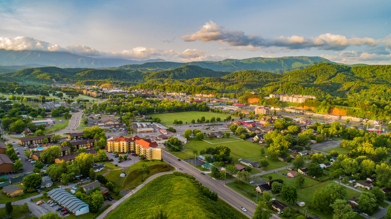 Smoky Mountains of Tennessee in Pigeon Forge