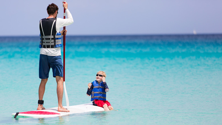 Paddleboarding in Anguilla