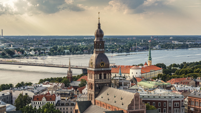 Riga Dome Cathedral in Riga Old Town