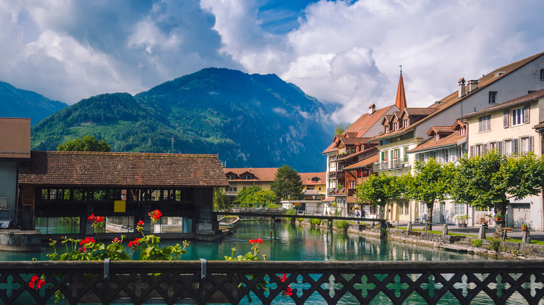 Picturesque views in Interlaken