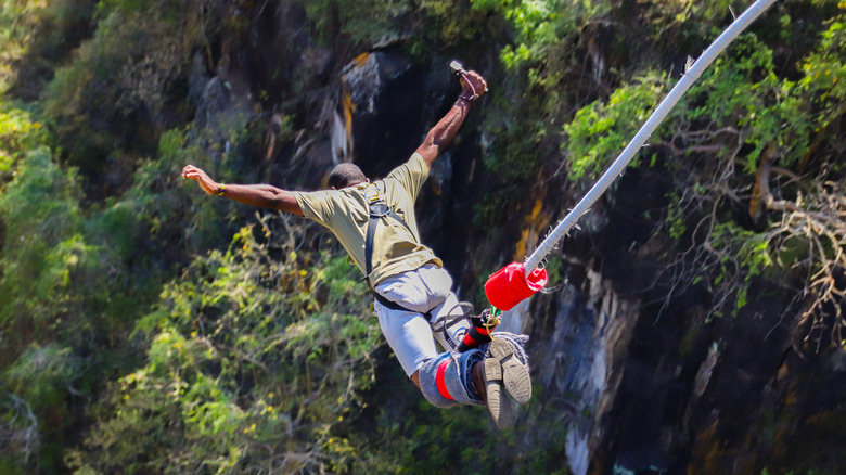 Victoria Falls Zimbabwe Bungee Jump