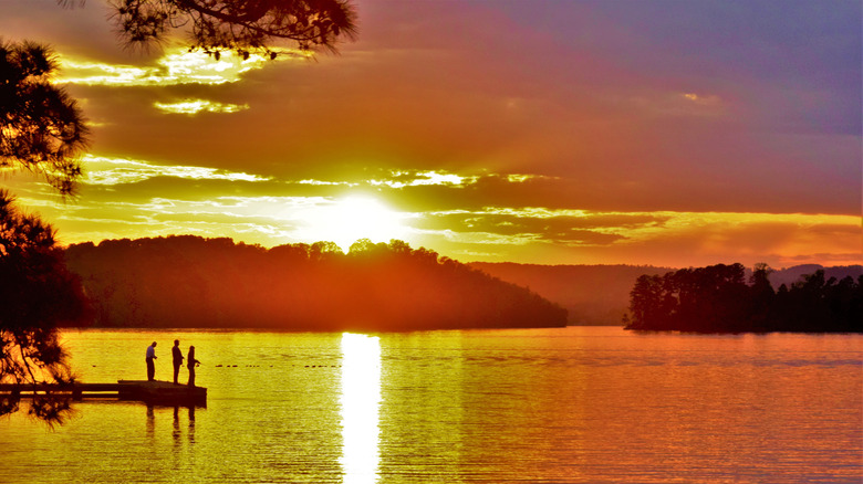 Fishing on Lake Guntersville