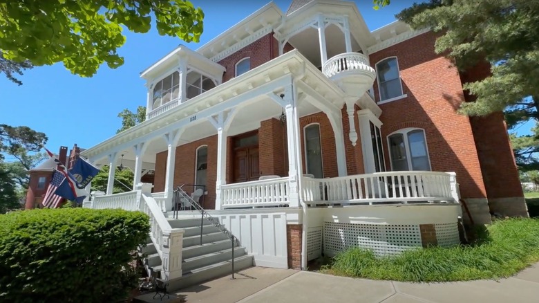 The Carroll Mansion in Leavenworth, Kansas