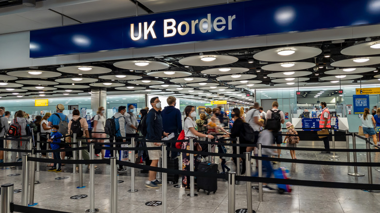 The U.K. Border at London Heathrow Airport