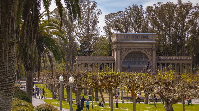 The California Academy of Sciences in Golden gate Park, San Francisco