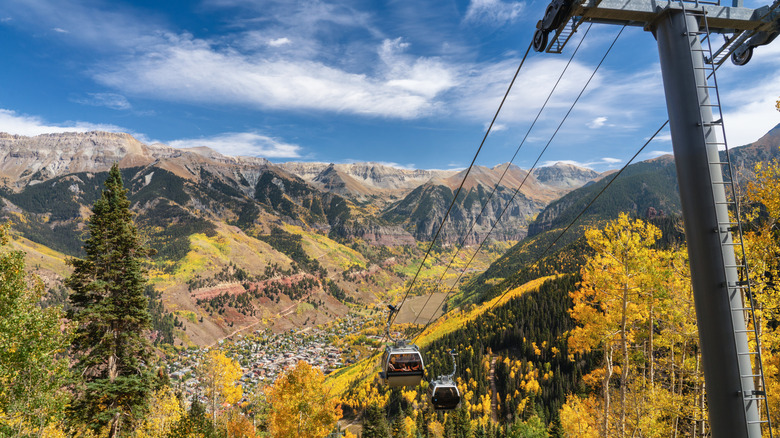 The gondola in Telluride