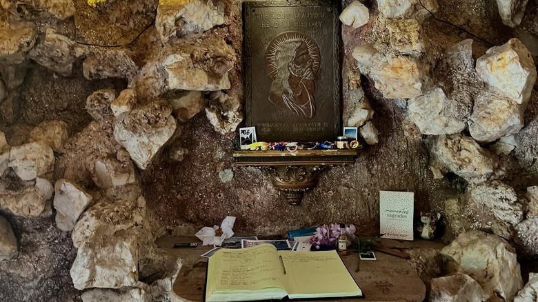 Crystal Shrine Grotto guest book