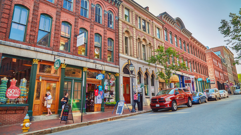 Street in Downtown Portland