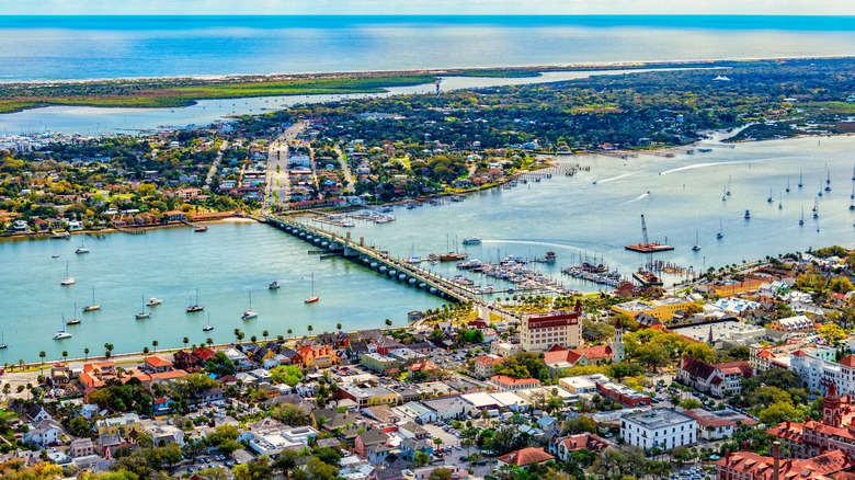  Aerial view of St. Augustine