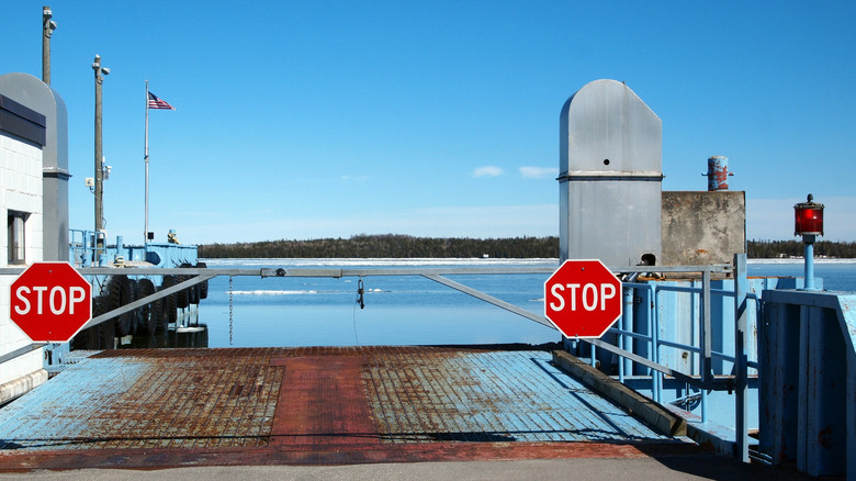 The Great Lakes ferry to Drummond Island