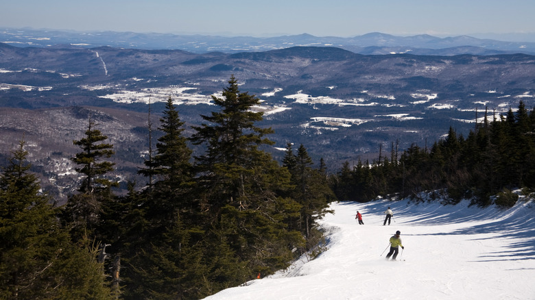 Skiing at Sugarbush