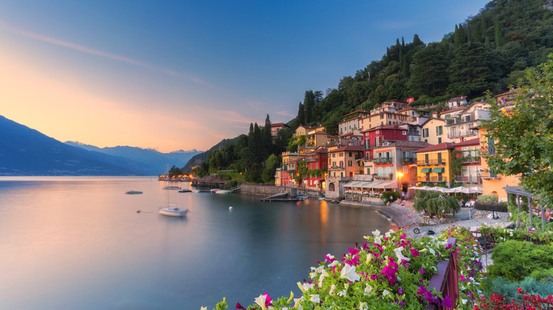 Lake Como in summer