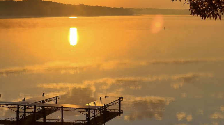 Sunset at Bay Lake, Minnesota