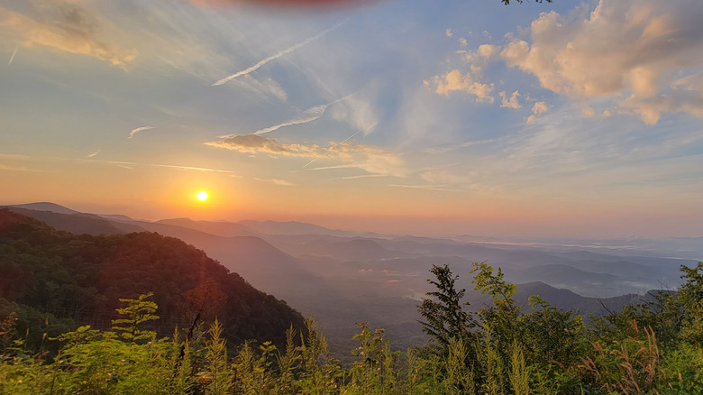 Sunrise views from Pretty Place Chapel