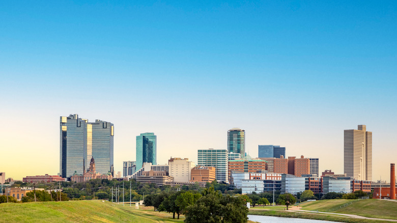 Fort Worth city skyline